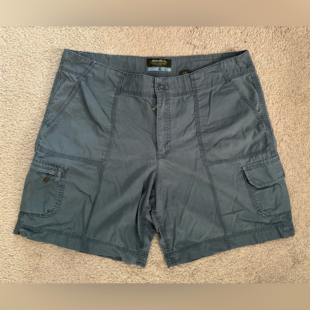 Eddie Bauer Women’s Dark Gray Cargo Shorts